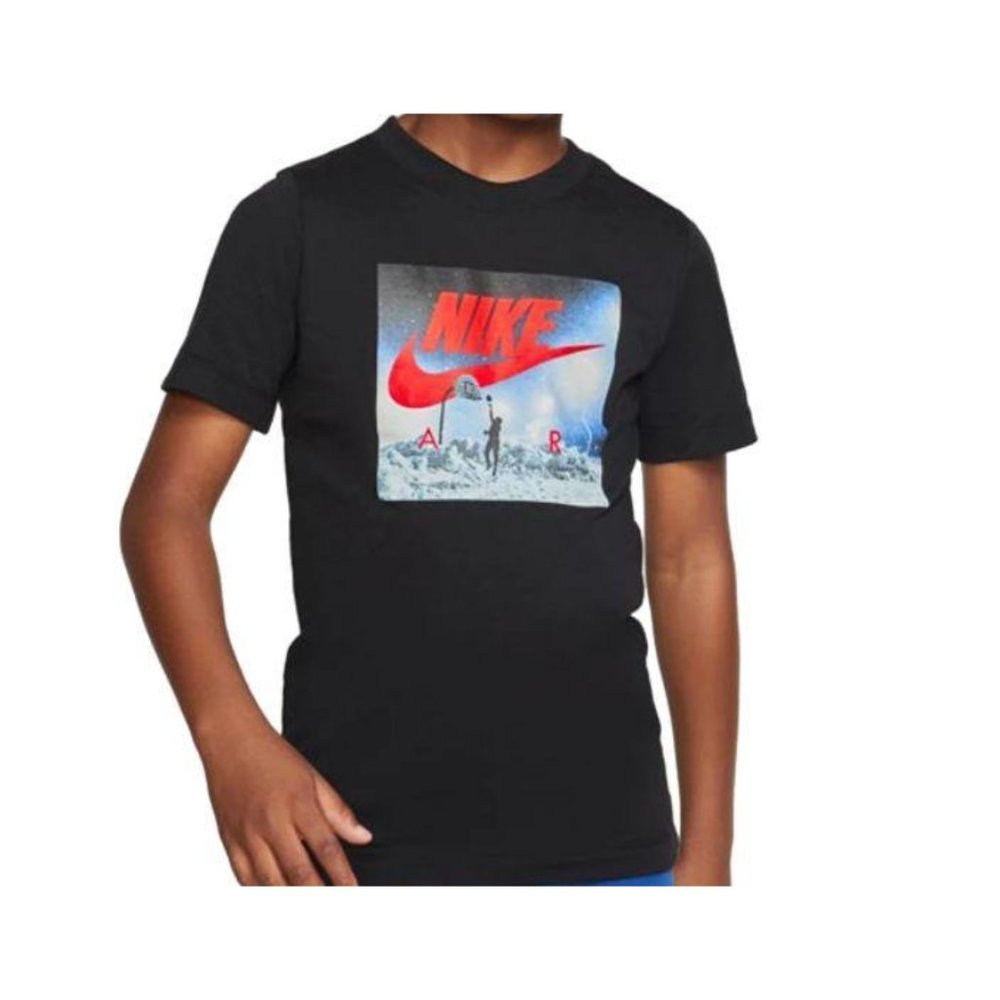 Nike Boys Cotton Graphic-Print T-Shirt - Picture 2 of 2
